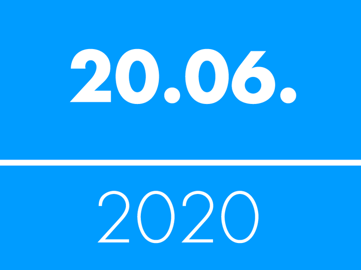 20. Juni 2020