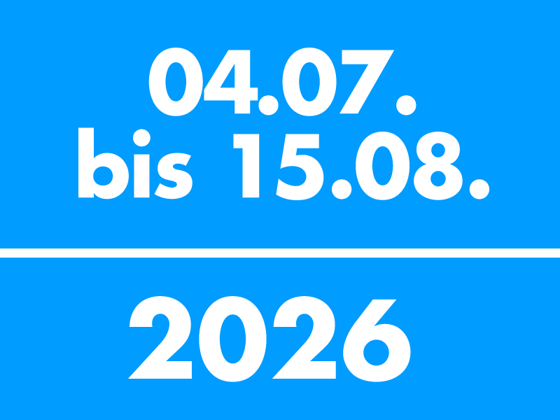 Sommer im Blaupark 2026